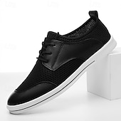 cheap Men&#039;s Sneakers-Men&#039;s Lightweight Breathable Mesh Lace-Up Sneakers – Casual Walking Shoes with Airy Design for Summer, Travel &amp; Everyday Comfort
