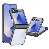 お買い得  サムスン用ケース-電話 ケース 用途 サムスンのギャラクシー Zフリップ6 Z Flip 5 バックカバー 耐衝撃 レトロ風 仕上げ PC