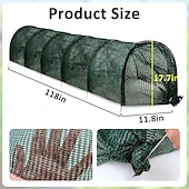 cheap Garden Hand Tools-2 in 1 Portable Greenhouse Protection from Sun Heat,Garden Tunnel Shade Net Cover with Quick-Release Technology,Row Covers for Vegetables Plant Cover from Sun