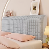 cheap Bedding Accessories-Bed Headboards Cover Slipcover, Dust Proof Stretch Thicken Bed Head Padded Protector Cover, Washable Cooling Headboard Protector Cover