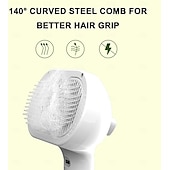 abordables Fournitures pour fêtes-brosse pour chien, brosse à eau 3 en 1 pour chien avec réservoir d&#039;eau et bouton de déverrouillage, brosse à vapeur pour chien pour éliminer les poils emmêlés, brosse à eau brumisée pour chiens et