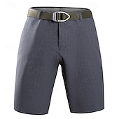 cheap Dress Shorts-Men&#039;s Shorts Dress Shorts Summer Shorts Casual Shorts Golf Shorts Button Up Multi Pocket Plain Comfort Wearable Knee Length Outdoor Sport Daily Fashion Casual Black Navy Blue