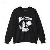 levne Kreslená a filmová postava-Nosferatu Upír Drákula Mikina Pullover Postavička Grafika Pro Pánské Dámské Unisex Dospělé Plesová maškaráda Horká ražba Běžné / Denní