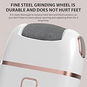 cheap Facial Care Device-Rechargeable Electric Foot Grinder Dead Skin Remover Calluses Feet Scrubber Electric Foot File Dry Dead Cracked Foot Care Repair