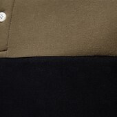 economico Felpe e Sweatshirt Elite da Uomo-Per uomo Felpa Polo Giallo Verde militare Rosso Blu Verde Bavero Blocco di colori Casuale Quotidiano Sportivo Casual Primavera &amp; Autunno Abbigliamento Felpe con cappuccio Felpe Manica Lunga