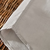 economico Casual da lavoro-Per uomo Camicia Camicia di lino Camicia casual Camicia con Bottoni Camicia di cotone Semplice Vacanza Camicia hawaiana Bianco Blu marino Cachi Grigio Manica Lunga Colletto alla coreana Primavera