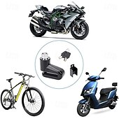 cheap Bikes &amp; Components-Bike Lock Disc Brake Lock Locking Security Anti Theft Safety For Road Bike Mountain Bike MTB Fixed Gear Bike Cycling Bicycle Metal Black Red 1 pcs