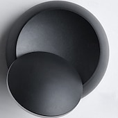 cheap Indoor Wall Lights-LED Wall Lamp 360 Degree Rotatable Round Crescent Wall Light Night Light Creative Modern Bedside Lamp for Living Room Bedroom Hallway Aisle Corridor 110-240V 5W