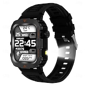 cheap Smartwatch-Q11 Smart Watch 1.73 inch Smartwatch Fitness Running Watch Bluetooth Pedometer Call Reminder Activity Tracker Compatible with Android iOS Women Men Hands-Free Calls Waterproof Step Tracker