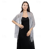 preiswerte Wraps für Hochzeitsgäste-Spitzenblumenschal Braut Hochzeitskleid Abendkleid Cheongsam Tanzparty Bankettschal