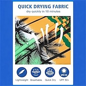 baratos calção de banho boxer masculino-Homens Calção Justo de Natação Shorts de Natação Tecido elástico de 4 vias Bermuda de Surf Calças Com Cordão Com bolsos Natação Surfe Praia Esportes Aquáticos Tropical Estampado Verão Primavera