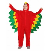 economico Costumi per bambini-Coda di fata Animale Pappagallo Uccello Pirata Polly Pigiama Kigurumi Tutine Cosplay Ragazzi Ragazze Bambini Performance Vestirsi in modo educativo Vestiti per eventi scolastici Halloween Carnevale