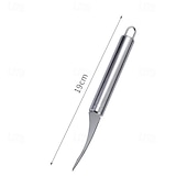 economico Cucina da campeggio-1 pz/3 pz sgusciatore per gamberi in acciaio inox &amp;squamatore per pesci - strumento 2 in 1 per la pulizia dei frutti di mare all&#039;aperto per barbecue
