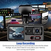 זול מצלמת מראה אחורית לרכב-LED 1080p CMOS חוטי / אלחוטי 180 מעלות רכב היפוך צג חבר ושחק / ראיית לילה ל מכונית