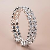 billige Armbånd-Dame Mansjettarmbånd Fancy Dyrebar Luksus Legering Armbånd Smykker Sølv Til Fest