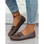 ieftine Mocasini de Damă-mocasini mocasini pentru femei – pantofi moi cu detaliu fundita si design cu strasuri, ideali pentru confort casual si plimbari primavara/vara