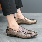 economico Semi-formale-mocassini da uomo firmati con doppia fibbia, tomaia in mesh testurizzato, scarpe casual eleganti per il lavoro e le occasioni speciali