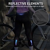 cheap Women&#039;s Pants, Shorts &amp; Skirts-WOSAWE Women&#039;s Cycling Tights Cycling Pants Bike Pants Bike Tights Relaxed Fit Sports Breathable Quick Dry Comfortable Black Grey Clothing Apparel Bike Wear