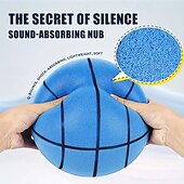 economico Forniture per feste-palla da gioco silenziosa ad alta elasticità, divertimento senza rumore, palla da gioco silenziosa per bambini - alta elasticità &amp;basket in spugna solida! regalo di natale di halloween regalo di
