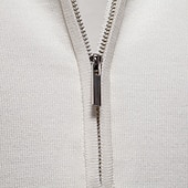 halpa Miesten Elite Polo-Miesten Polo Neulo poolo Muodollinen Työ Sänkyjen avaus Neljänneksen postinumero Lyhythihainen Yhtenäinen väri Sulkea jnk vetoketju Kevät Tumman harmaa Musta Valkoinen Laivaston sininen Khaki Harmaa