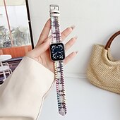 baratos Pulseiras de Apple Watch-Loop Solo Compatível com Pulseira Apple Watch 38mm 40mm 41mm 42mm 44mm 45mm 49mm Ajustável Tecido pulseira de substituição para iwatch Ultra 2 Series 9 8 7 SE 6 5 4 3 2 1