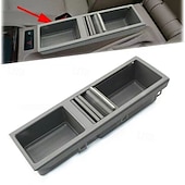 cheap Car Organizers-Center Console Storage Trays Mounting Replacement for E46  Series 99-05 OEM 51168217953 Center Console Storage
