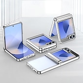 お買い得  サムスン用ケース-電話 ケース 用途 サムスンのギャラクシー Zフリップ6 Z Flip 5 バックカバー 耐衝撃 レトロ風 仕上げ PC