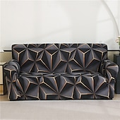 cheap Sofa Cover-Bohemian Print Dustproof All-powerful Slipcovers Stretch Sofa Cover Super Soft Fabric Couch Cover with One Free Boster Case(Chair/Love Seat/3 Seats/4 Seats)