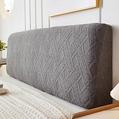 billiga Sängkläder Tillbehör-Stretch sänggavelöverdrag slipcover enfärgad dammskyddande sänggavel skydd överdrag