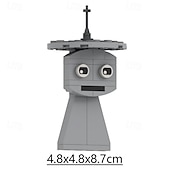 cheap Building Toys-Sprunki Building Blocks Set  Sprunki Toys Action Figure DIY Model Kit for Boys Girls 8-14 Creative Horror Music Game Role for Fans Adults Christmas Decor Collectible Gift