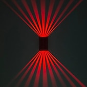 economico Applique per esterni-1/2 pz. luce solare da parete su e giù, lampada da parete esterna solare impermeabile IP65, luce solare per recinzione, cortile, giardino, garage, piscina, illuminazione per terrazza, decorazione