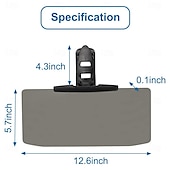 cheap Car Sun Shades &amp; Visors-Car Sun Visor Universal Anti-Glare Polarized Car Visor Extension Sun Blocker Protects From Stray Light Snow Blindness And UV Rays