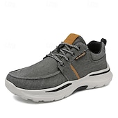 cheap Men&#039;s Sneakers-Men&#039;s Beige Sports Sneakers with Cushioned Sole and Breathable Fabric – Classic Casual Walking Shoes for Outdoor and Daily Wear