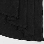 economico Vestito-Elegante Medievale Rinascimento Abito da cocktail Fiera del Ren Vichingo Elfico Tinta unica Per donna Celtico Costumi da pirata Fantasia Halloween Carnevale Mascherata Carnevale Halloween Mascherata