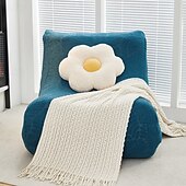 billige Futon sofa cover.-1 stk elastisk gulvsofatrekk uten armer lat boy relax sofa trekktrekk stretch enkelt sofa putetrekk for stue hjemme