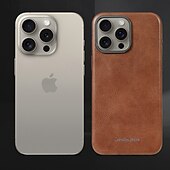 Χαμηλού Κόστους iPhone Θήκες-τηλέφωνο tok Για iPhone 16 Pro Max Plus iPhone 15 Pro Max Plus iPhone 14 13 12 Pro Max Plus Πίσω Κάλυμμα Μαγνητική Υποστήριξη ασύρματης φόρτισης Ανθεκτική σε πτώσεις Ρετρό TPU PC