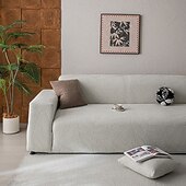 economico Copridivano-Copridivano in tessuto jacquard elastico Copridivano elasticizzato Copridivano componibile a forma di L Copridivano angolare per soggiorno 1/2/3/4 posti