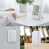 economico elettrodomestici-termometro wireless per interni ed esterni termometro elettronico digitale multifunzione per uso domestico da uno a due