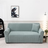 cheap Sofa Cover-Elastic Jacquard Fabric Sofa Cover Stretch Couch Cover Sectional L Shape Sofa Slipcover Corner Case for Living Room 1/2/3/4 Seat