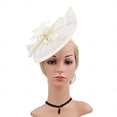 olcso Kalapok és fejdíszek-fascinators sapka virág tea party sapka nőknek toll kentucky derby sapka esküvőre