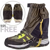 cheap Camping Accessories-1Pc Lightweight Waterproof Hiking Gaiters - Outdoor Snow Boot Covers for Trekking &amp; Backpacking - Durable Nylon Fabric