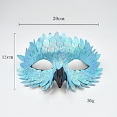 preiswerte Maske-Karnevalsmaske Maske Haloween Figuren Erwachsene Herren Damen Halbes Gesicht Leistung Party Maskerade Karneval Einfaches Karnevalskostüm