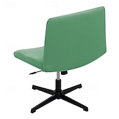 ieftine Futon Sofa Cover-Huse pentru scaun fără brațe, huse moale pentru scaun de birou, rezistente la zgârieturi de pisică