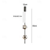 cheap Pendant Lights-Modern Minimalist Wall Sconce Globe Design for Bedroom Lighting 220-240V