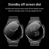 Χαμηλού Κόστους Smartwatch-696 QW49 Εξυπνο ρολόι 1.39 inch Έξυπνο ρολόι Bluetooth ΗΚΓ + PPG Βηματόμετρο Υπενθύμιση Κλήσης Συμβατό με Android iOS Γυναικεία Άντρες Κλήσεις Hands-Free Υπενθύμιση Μηνύματος IP 67 Θήκη ρολογιού 47mm