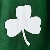 cheap St. Patrick's Day Polo-Men's Letter Printed Zip Polo Shirts Golf Shirt Long Sleeve Polo Shirts Collared Shirts Vintage Casual Outdoor Street Dailywear 3D Print Quarter Zip Polo Spring Fall &amp; Winter Black Blue Green