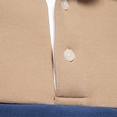 economico Felpe e Sweatshirt Elite da Uomo-Per uomo Felpa Polo Giallo Verde militare Rosso Blu Verde Bavero Blocco di colori Casuale Quotidiano Sportivo Casual Primavera &amp; Autunno Abbigliamento Felpe con cappuccio Felpe Manica Lunga