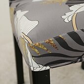 cheap Dining Chair Cover-Arrival Super Fit Stretch Removable Washable Short Dining Chair Protector Cover Seat Slipcover for Hotel Dining Room Ceremony Banquet Wedding Party