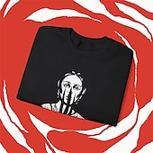 levne Kreslená a filmová postava-Nosferatu Upír Drákula Mikina Pullover Postavička Grafika Pro Pánské Dámské Unisex Dospělé Plesová maškaráda Horká ražba Běžné / Denní