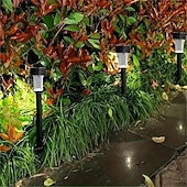 halpa Maisemavalot-10 kpl ulkona aurinkoenergian pieni putkipistoke valossa sisäpihan puutarha nurmikkopolku ystävänpäivän hääjuhlan tunnelma koristevalo